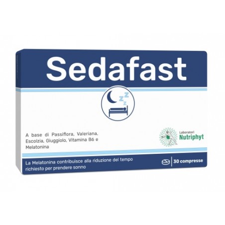Anvest Health Sedafast 30 Compresse - Integratori per umore, anti stress e sonno - 927298897 - Anvest Health - € 14,34