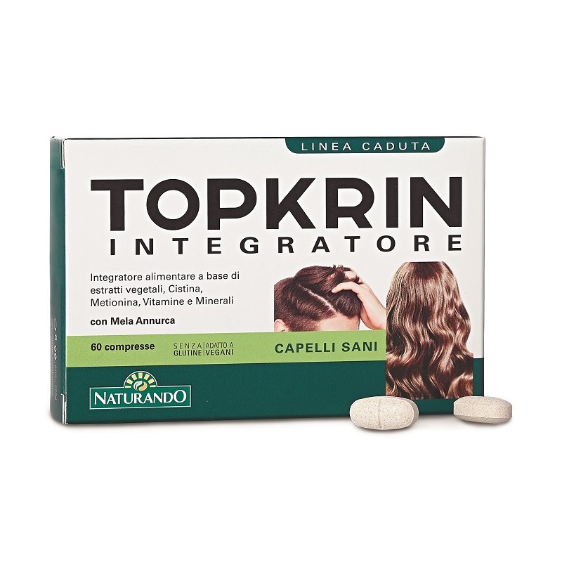 Naturando Topkrin 60 Compresse - Integratori per pelle, capelli e unghie - 930661588 - Naturando - € 13,10
