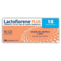 Montefarmaco Otc Lactoflorene Plus 18 Flaconi 180 Ml - Integratori di fermenti lattici - 939143703 - Lactoflorene - € 13,56
