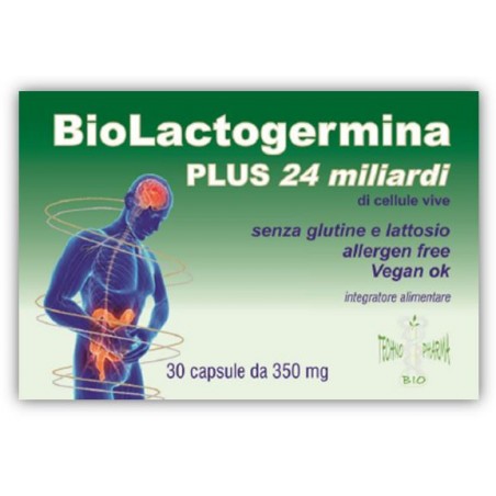 Techno Bio Pharma Del Dott. G Biolactogermina Plus 24 Miliardi 30 Capsule Da 350mg - Integratori di fermenti lattici - 939036...