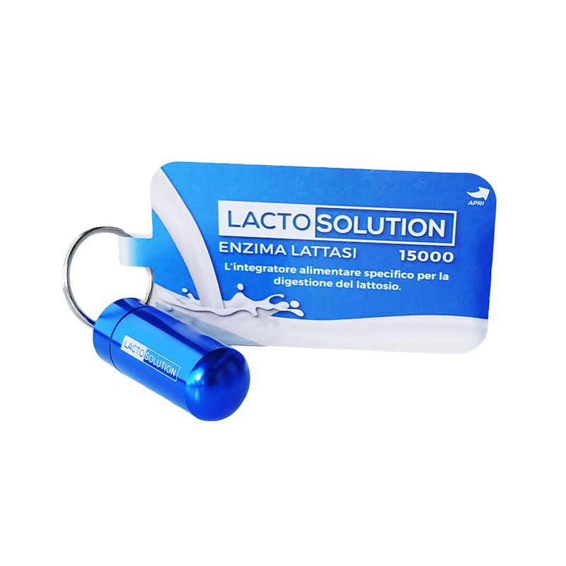 Nutras Lactosolution 15000 15 Compresse Con Portapillole - Integratori per apparato digerente - 976034025 - Nutras - € 14,02