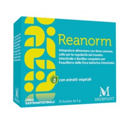 Mediplant Di Tinghino Mg&c Reanorm 10 Bustine - Integratori per regolarità intestinale e stitichezza - 977823210 - Mediplant ...