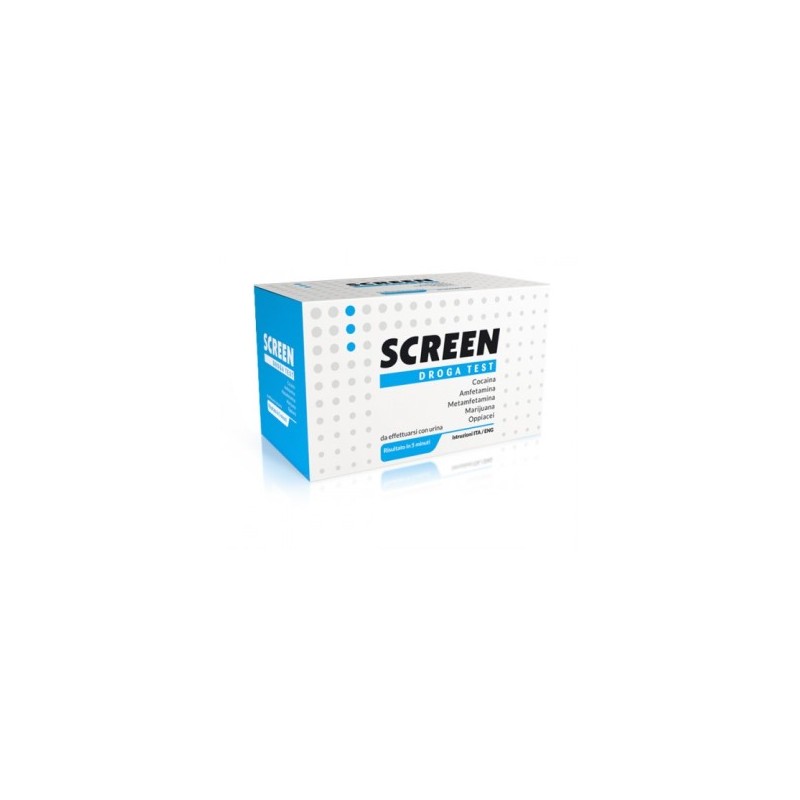 Screen Pharma S Screen Droga Test 5 Droghe Con Contenitore Urina - Test antidroga - 911151633 - Screen Pharma S - € 14,90