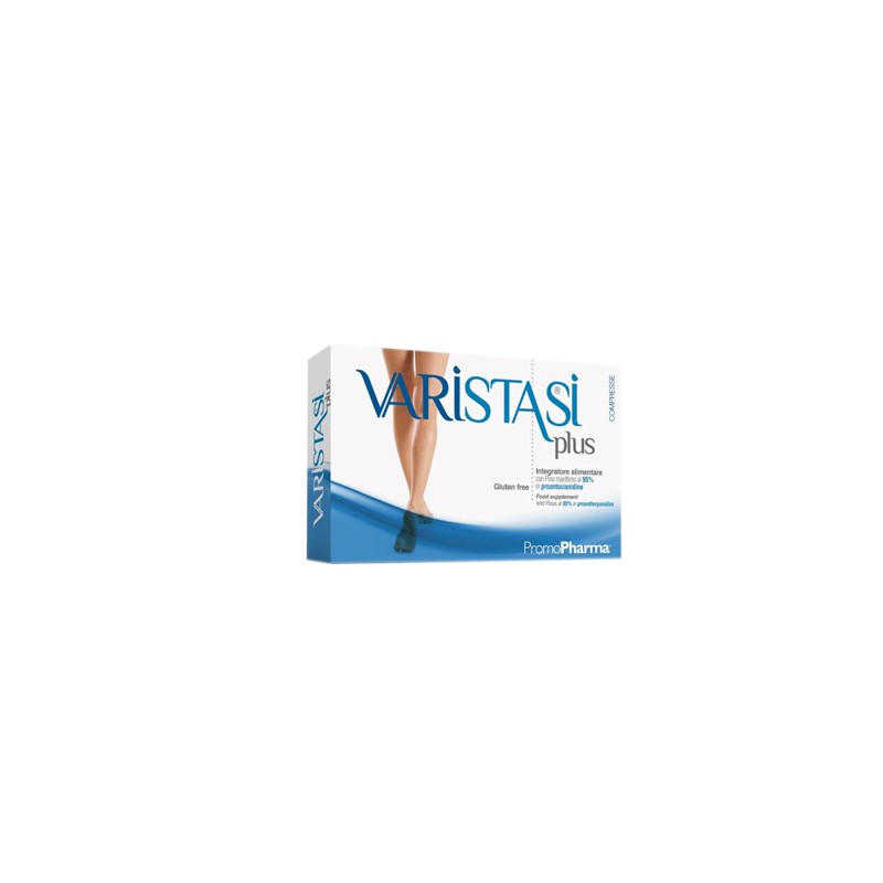 Promopharma Varistasi Plus 20 Compresse - Circolazione e pressione sanguigna - 935665051 - Promopharma - € 13,49