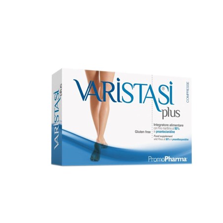 Promopharma Varistasi Plus 20 Compresse - Circolazione e pressione sanguigna - 935665051 - Promopharma - € 13,52