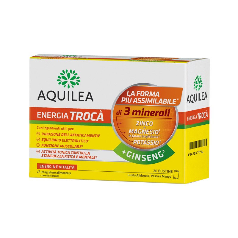 Uriach Italy Aquilea Energia Sex On The Beach 20 Bustine - Vitamine e sali minerali - 942047996 - Uriach Italy - € 13,76