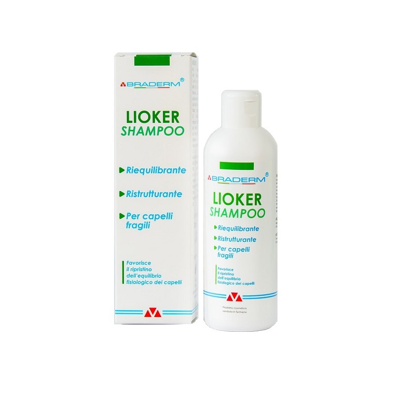 Lioker Shampoo 200 Ml Braderm - Shampoo per lavaggi frequenti - 976277487 - Braderm - € 15,91