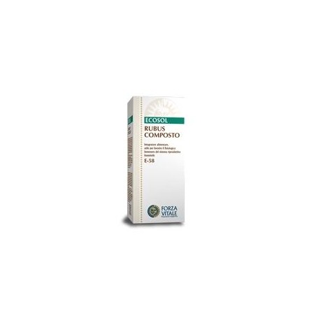 Forza Vitale Italia Ecosol Rubus Composto Gocce 50 Ml Forza Vitale Italia - 1 Forza Vitale Italia Ecosol Rubus Composto Gocce 50 Ml Forza Vitale Italia - 1