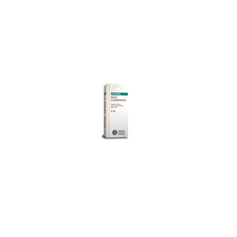 Forza Vitale Italia Ecosol Fico Composto Gocce 50 Ml - Integratori per apparato digerente - 901397796 - Forza Vitale Italia -...