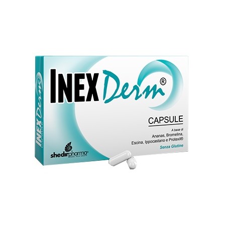 Shedir Pharma Unipersonale Inexderm 30 Capsule Blister Astuccio 15,75 G - Pelle secca - 934439579 - Shedir Pharma - € 14,69
