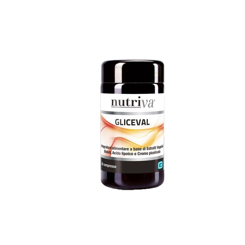 Nutriva Gliceval Integratore per la Glicemia 30 Compresse - Integratori per anziani - 921788422 - Nutriva - € 16,42