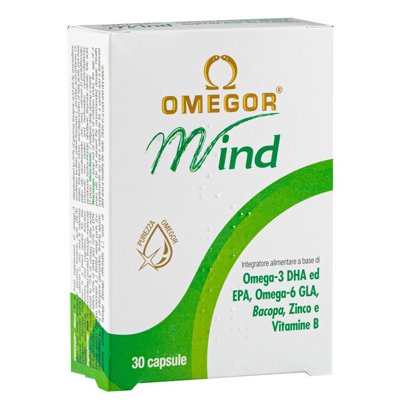 U. G. A. Nutraceuticals Omegor Mind 30 Capsule Molli - Integratori per concentrazione e memoria - 923566107 - U. G. A. Nutrac...