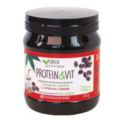 Farmaderbe Protein & Vit Caffe' 320 G - Vitamine e sali minerali - 977471061 - Farmaderbe - € 15,64