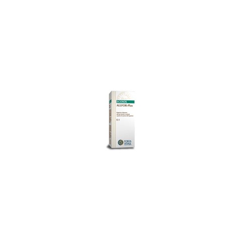 Forza Vitale Italia Allfor Plus Ecosol 60 Compresse Forza Vitale Italia - 1