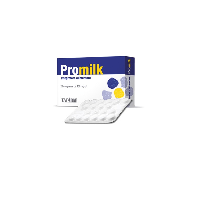 Tafarm Promilk 20 Compresse - Integratori per sportivi - 904090091 - Tafarm - € 16,41