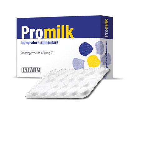 Tafarm Promilk 20 Compresse - Integratori per sportivi - 904090091 - Tafarm - € 16,41