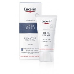 Beiersdorf Eucerin Crema Levigante Viso 5% Urea 50 Ml - Trattamenti idratanti e nutrienti - 971799541 - Eucerin - € 17,88