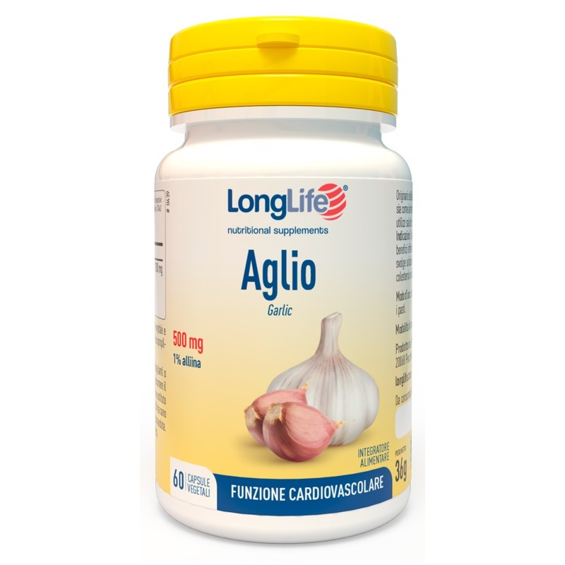 Phoenix - Longlife Longlife Aglio 60 Capsule Vegetali - Integratori per il cuore e colesterolo - 935518581 - Longlife - € 15,82