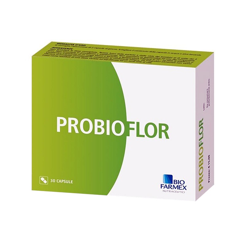 Biofarmex Probioflor 30 Capsule - Integratori di fermenti lattici - 930273418 - Biofarmex - € 14,25