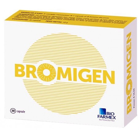 Biofarmex Bromigen 30 Capsule - Integratori per difese immunitarie - 941193625 - Biofarmex - € 14,68