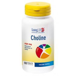 Phoenix - Longlife Longlife Choline 100 Tavolette - Integratori per concentrazione e memoria - 908919158 - Longlife - € 17,40