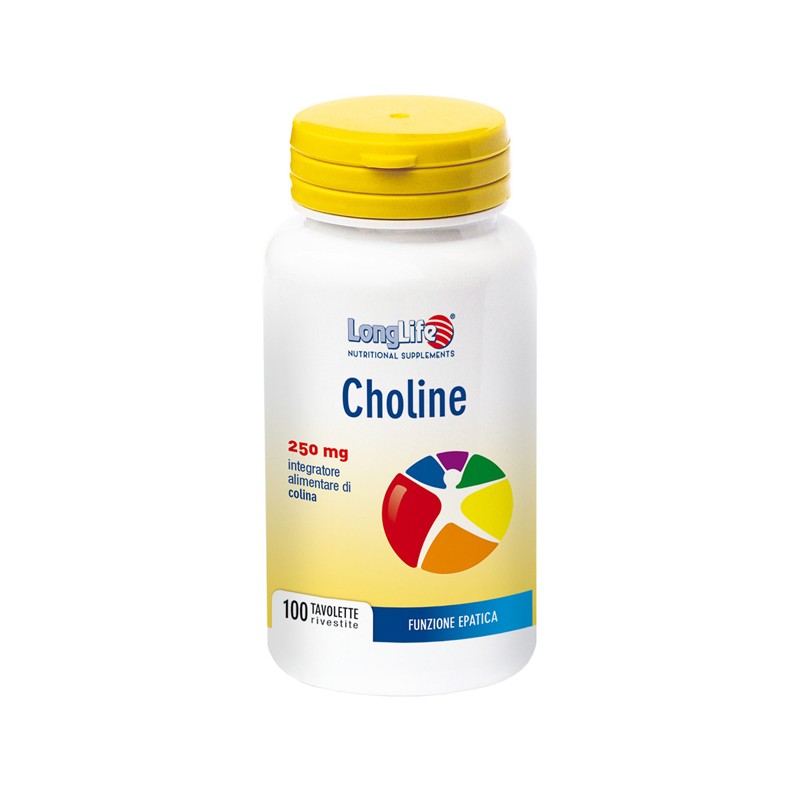 Phoenix - Longlife Longlife Choline 100 Tavolette - Integratori per concentrazione e memoria - 908919158 - Longlife - € 17,49