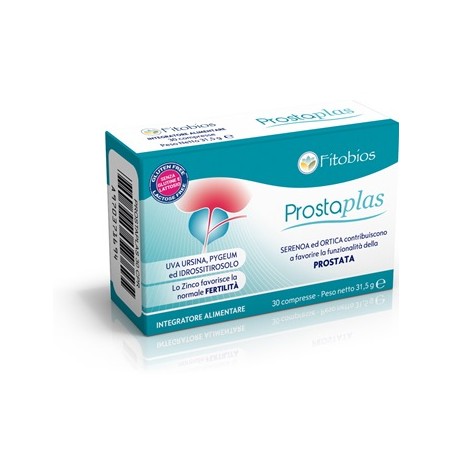 Fitobios Prostaplas 30 Compresse - Integratori per prostata - 970371694 - Fitobios - € 15,87