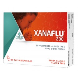 Promopharma Xanaflu 200 20 Capsule - Integratori per difese immunitarie - 935540346 - Promopharma - € 16,22