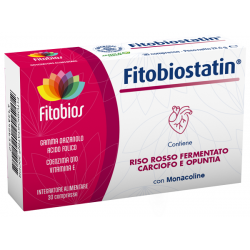 Fitobiostatin 30 Compresse - Integratori per il cuore e colesterolo - 938426552 - Fitobios - € 13,49