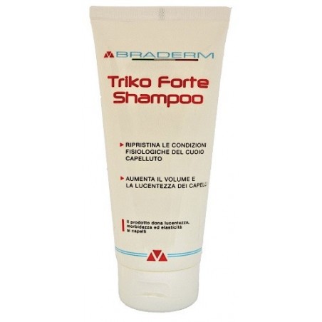 Triko Forte Shampoo 200 Ml Braderm - Caduta dei capelli - 935538583 - Braderm - € 16,04