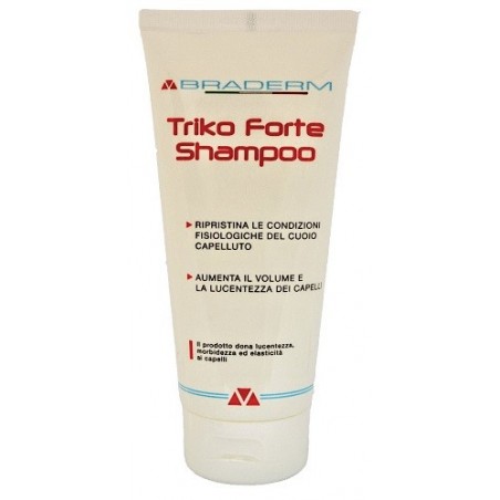 Triko Forte Shampoo 200 Ml Braderm Braderm - 1 Triko Forte Shampoo 200 Ml Braderm Braderm - 1