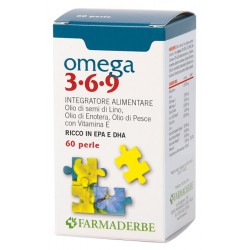 Farmaderbe Omega 3 6 9 60 Perle - Integratori di Omega-3 - 930574292 - Farmaderbe - € 16,34