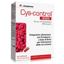 Arkofarm Cys Control 60 Capsule Con Erica - Integratori per apparato uro-genitale e ginecologico - 911045235 - Arkofarm - € 1...