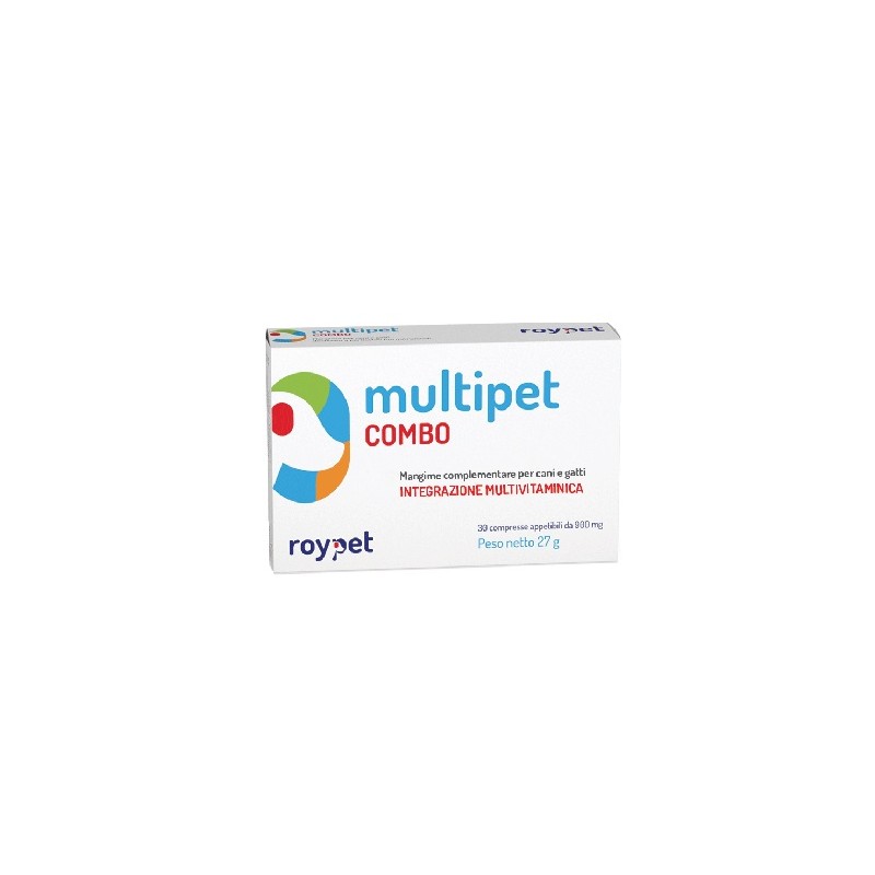 Roydermal Multipet Combo Integratore Vitaminico Per Cani E Gatti 30 Compresse - Prodotti per gatti - 942311972 - Roydermal - ...