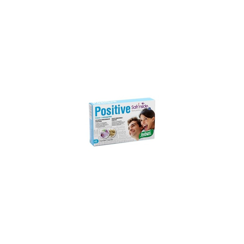 Santiveri Sa Positive 40 Capsule - Integratori per concentrazione e memoria - 923766481 - Santiveri Sa - € 14,88