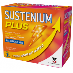 A. Menarini Ind. Farm. Riun. Sustenium Plus Limone Miele 22 Bustine - Vitamine e sali minerali - 984557912 - Sustenium Plus -...