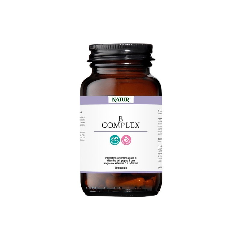 Natur B Complex 60 Capsule - Vitamine e sali minerali - 977637103 - Natur - € 18,41