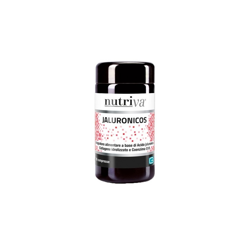 Nutriva Jaluronicos Integratore di Acido Ialuronico 30 Compresse - Integratori antiossidanti e anti-età - 922591274 - Nutriva...