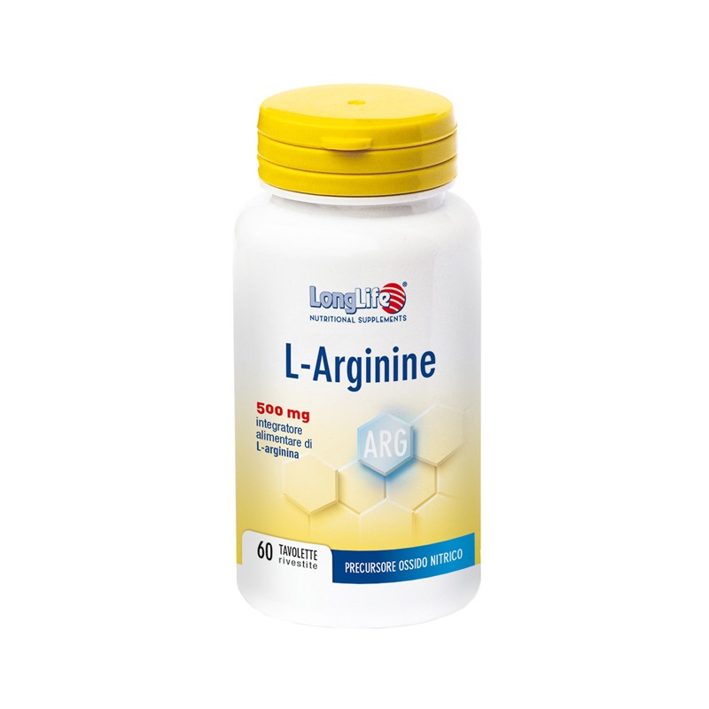 Phoenix - Longlife Longlife L-arginine 60 Tavolette - Vitamine e sali minerali - 908224191 - Longlife - € 16,71