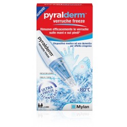 Mylan Italia Penna Pyralderm Verruche Freeze Con Caricatore 7,5 G 7 Dosi - Trattamenti per pelle sensibile e dermatite - 9437...
