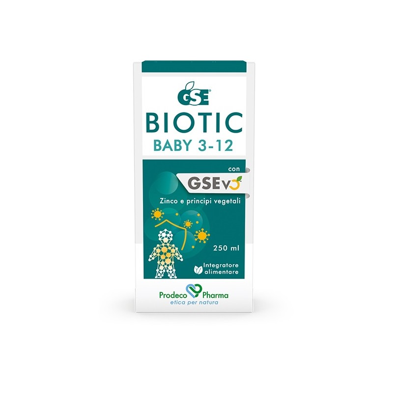 Prodeco Pharma Gse Biotic Baby 3-12 250 Ml - Rimedi vari - 984779342 - Prodeco Pharma - € 15,65