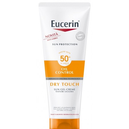 Beiersdorf Eucerin Sun Protection Oil Control Dry Touch Spf 50+ Sun Gel Creme 200 Ml - Solari corpo - 978582765 - Eucerin - €...