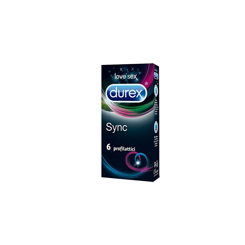 Durex Profilattico Sync 6 Pezzi - Profilattici e Contraccettivi - 922990876 - Durex - € 8,09