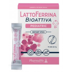 Pharmalife Research Lattoferrina Bioattiva Pediatric 15 Stick 4 G - Rimedi vari - 981071208 - Pharmalife Research - € 10,41