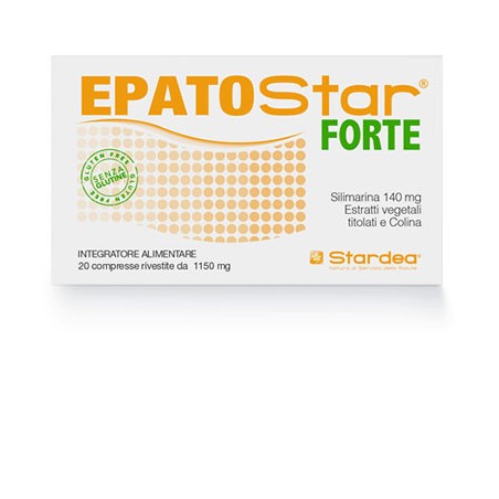 Stardea Epatostar Forte 20 Compresse Rivestite 1150 Mg - Integratori per apparato digerente - 970375945 - Stardea - € 17,24