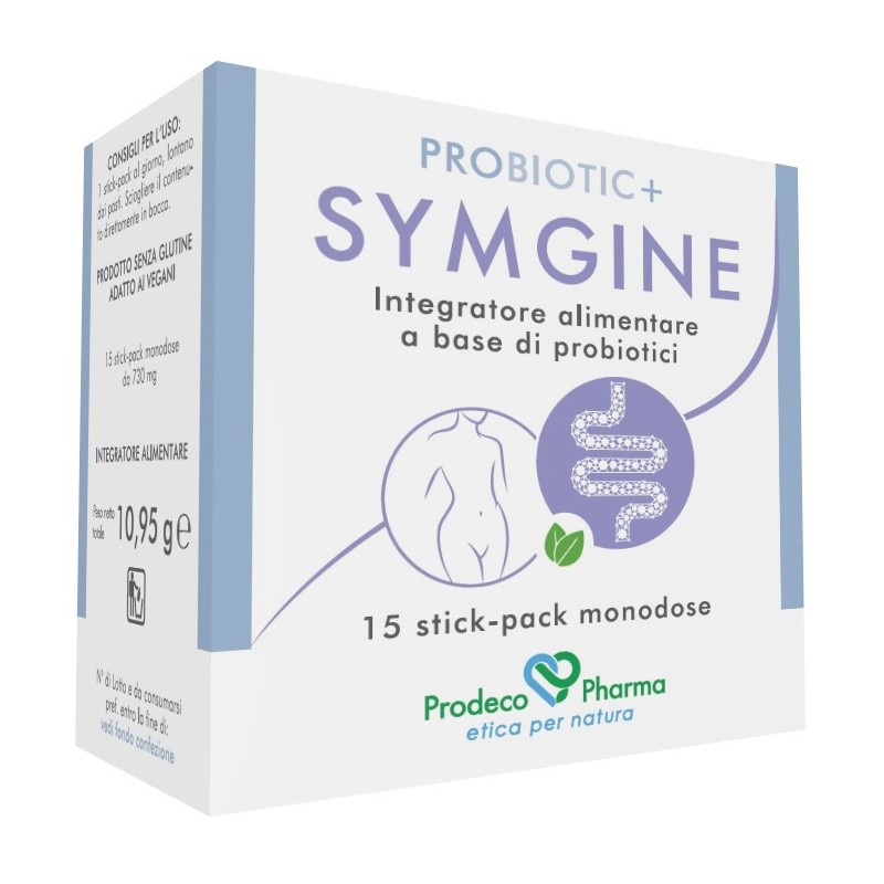 Prodeco Pharma Probiotic+ Symgine 15 Sitck Pack - Integratori di fermenti lattici - 981545508 - Prodeco Pharma - € 16,72