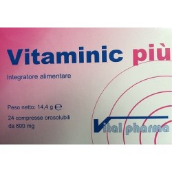 Vital Pharma Vitaminic Piu' 24 Compresse - Vitamine e sali minerali - 931660599 - Vital Pharma - € 17,70