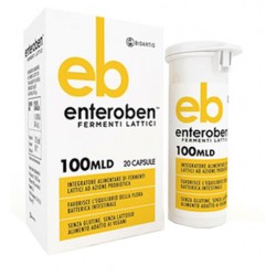 Bioartis Enteroben 100mld 20 Capsule Vegetali - Integratori di fermenti lattici - 981649217 - Bioartis - € 13,20