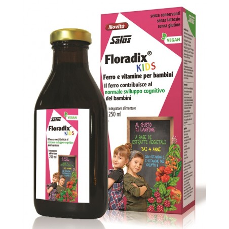 Salus Haus Gmbh & Co Kg Floradix Kids 250 Ml - Vitamine e sali minerali - 981502053 - Salus Haus Gmbh & Co Kg - € 15,26