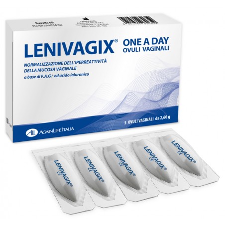 Safi Medical Care Lenivagix One A Day 5 Ovuli Vaginali - Lavande, ovuli e creme vaginali - 971979721 - Safi Medical Care - € ...